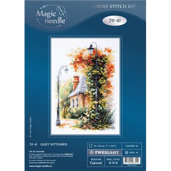 Kit de broderie Septembre paisible
