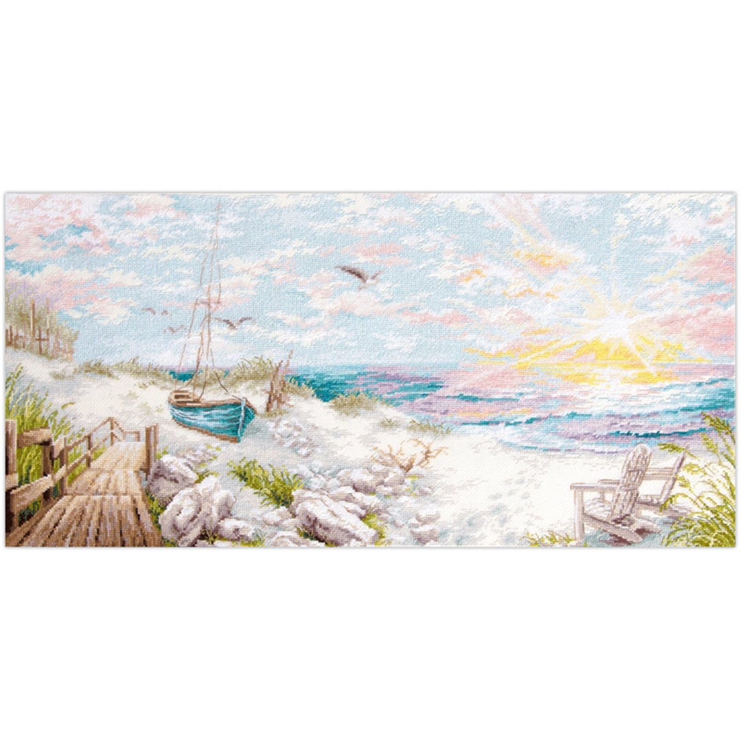 Kit de broderie Sérénité baltique