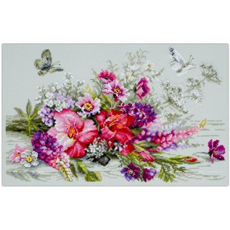 Embroidery kit Country Bouquet