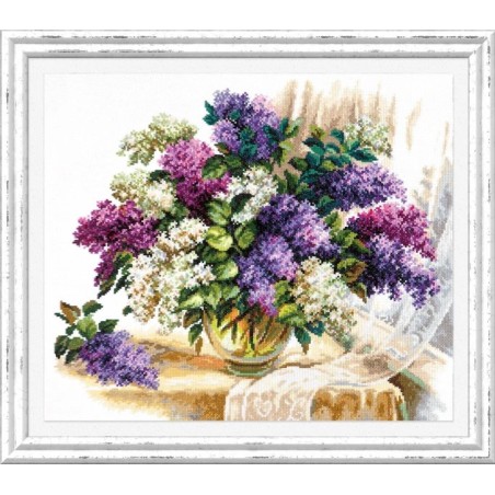 Kit de broderie Le parfum des lilas