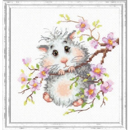 Kit de broderie Monsieur Hamster