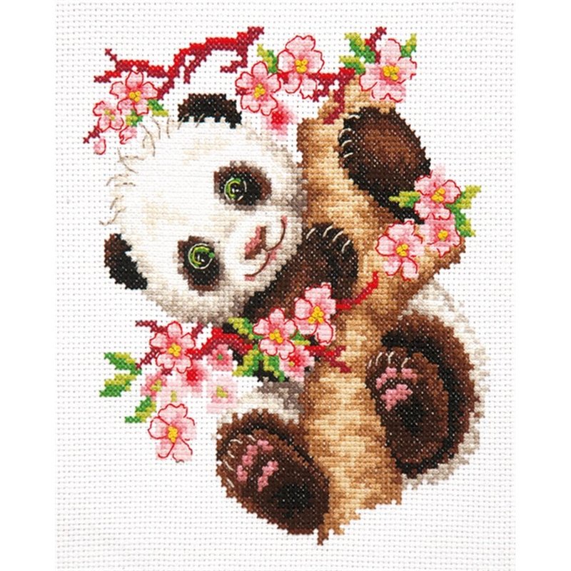 Borduurpakket Panda Borduurpakket Panda