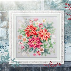 Borduurpakket Bloemenmagie. Kerstster