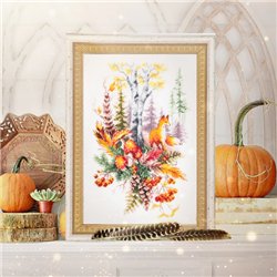 Stickset Herbstlicher Waldgeist