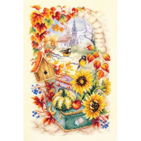 Embroidery kit Autumn Story