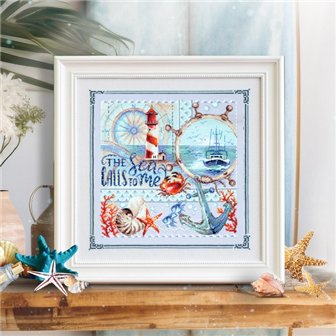 Kit de broderie La mer m'appelle…
