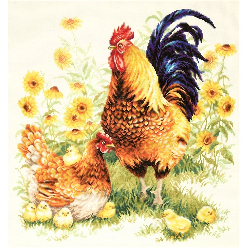 Borduurpakket Familie Borduurpakket Familie