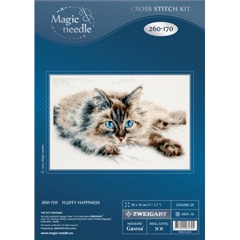 Embroidery kit Fluffy Happiness