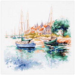 Stickset Der stille Hafen Stickset Der stille Hafen