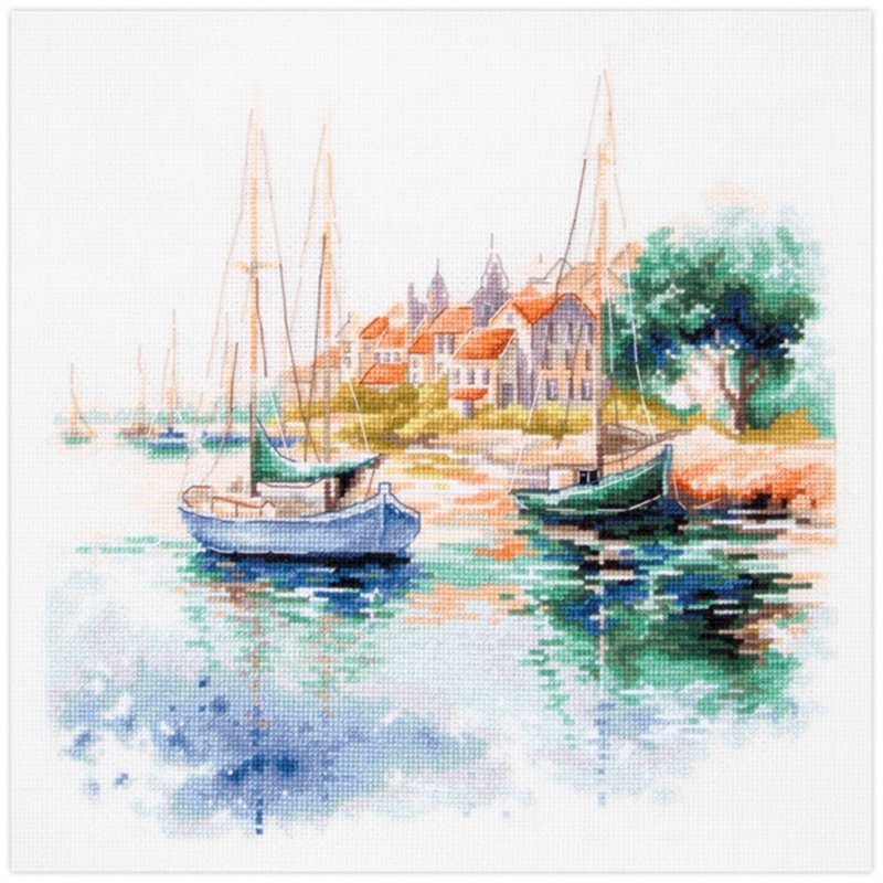 Embroidery kit The Quiet Harbor Embroidery kit The Quiet Harbor