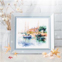 Borduurpakket De stille haven