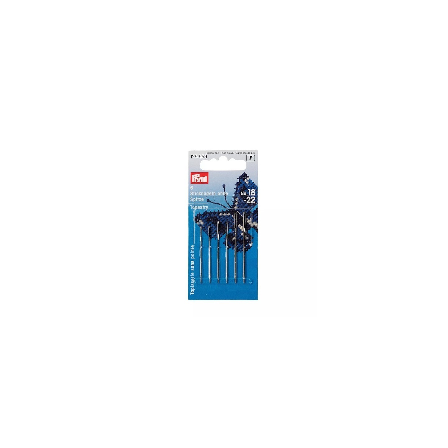 Sticknadeln ohne Spitze 18-22