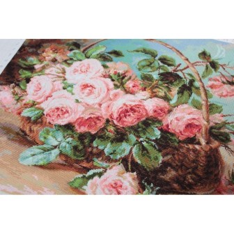 Luca-S Stickset Korb der Rosen
