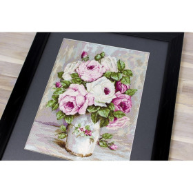 Kit de broderie Roses mélangées 2