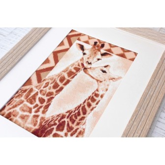 Luca-S Kit de broderie girafes