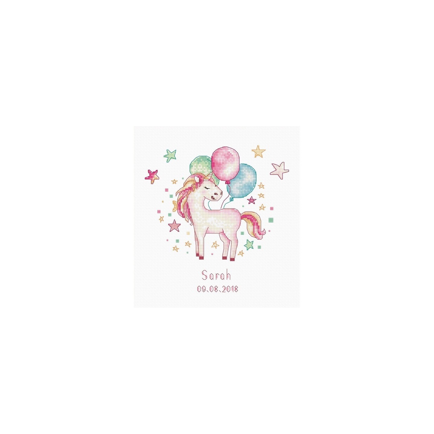 Luca-S Kit de broderie Licorne