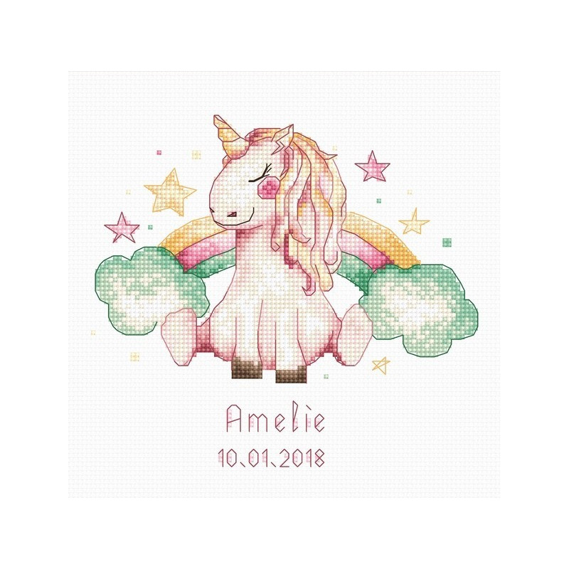 Kit de broderie Licorne 2
