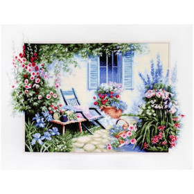 Luca-S Embroidery kit Flower Garden