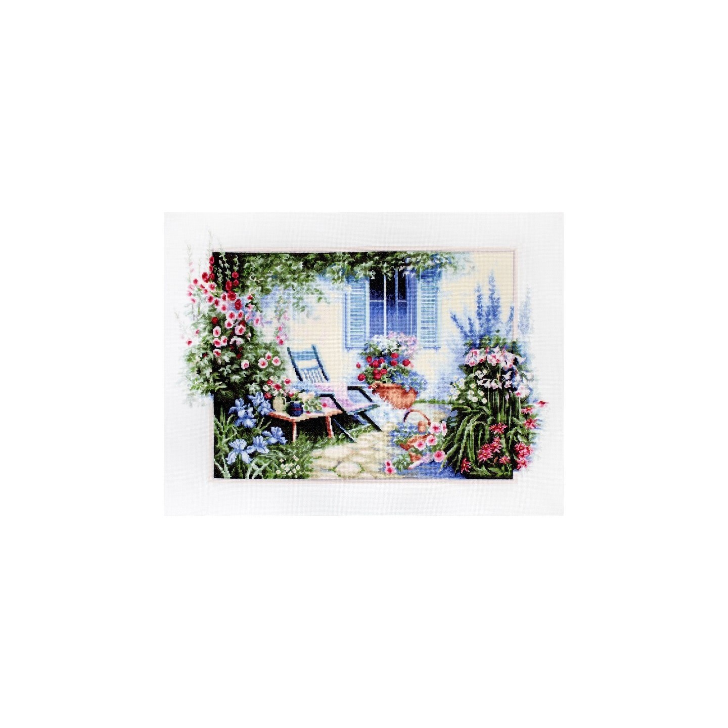 Luca-S Stickset Blumengarten