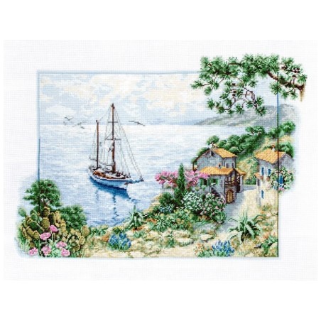 Luca-S Kit de broderie Paysage marin