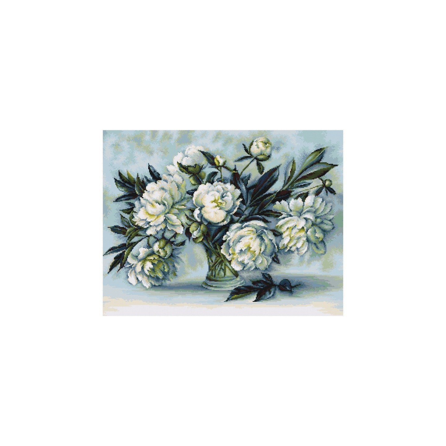 Luca-S Kit de broderie pivoines