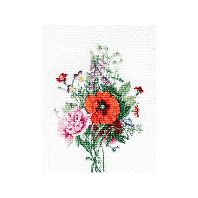 Embroidery kit Bouquet of flowers 2 Embroidery kit Bouquet of flowers 2