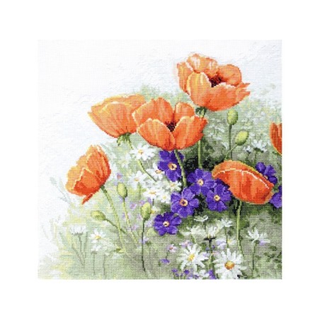 Stickset Poppies 5