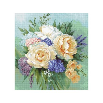 Luca-S Stickset floral Bouquet 1