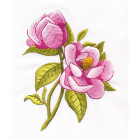 Panna Stickset Magnolie
