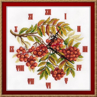Panna Horloge. Grappes de sorbier