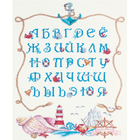 Panna Stickset Marine Alphabet