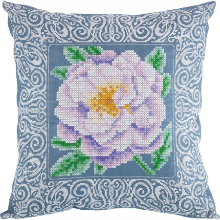 Panna Stitch Cushion kit Velvet Rose