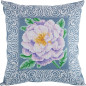 Kit coussin au point croix Rose velours