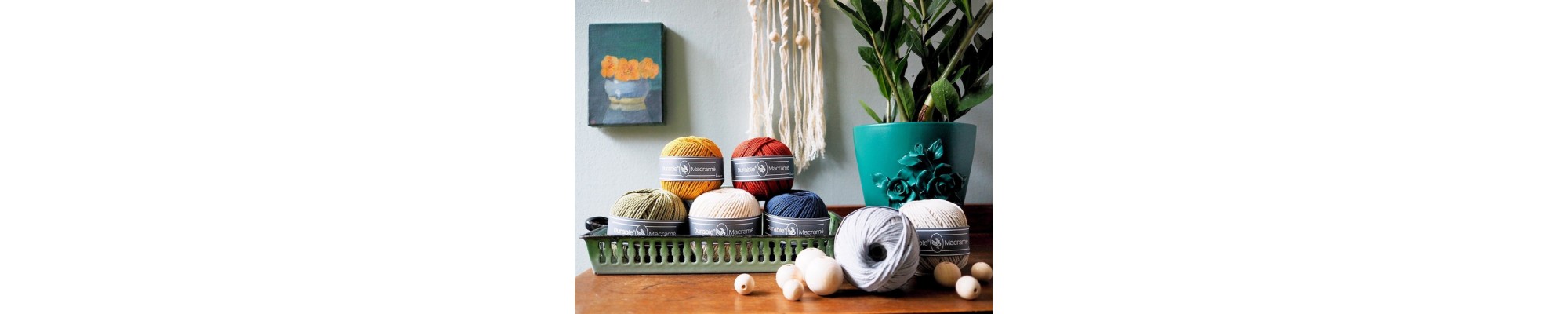 Macramé garen