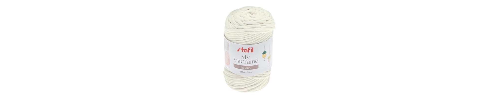 Stafil Macramégaren Boho